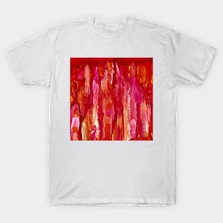 Crimson Cascade T-Shirt